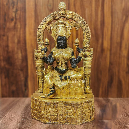 Brass Devi Lakshmi Goddess Padmavati Amman | Divine Hindu Goddess Statue 20"