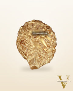 Brass Durga Darbar Shankh  – 4.5"x9.5"x4.5", 2 kg