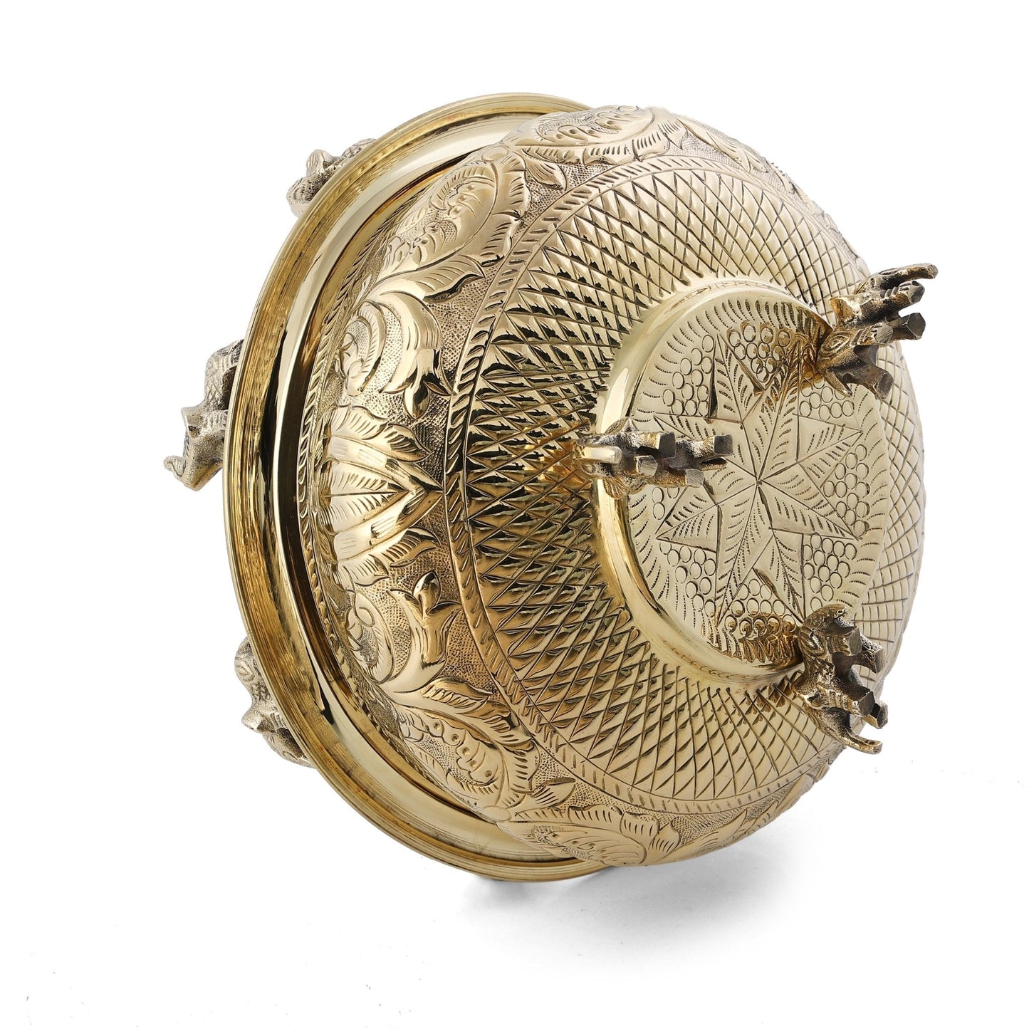 Elephant Brass Urli Bowl