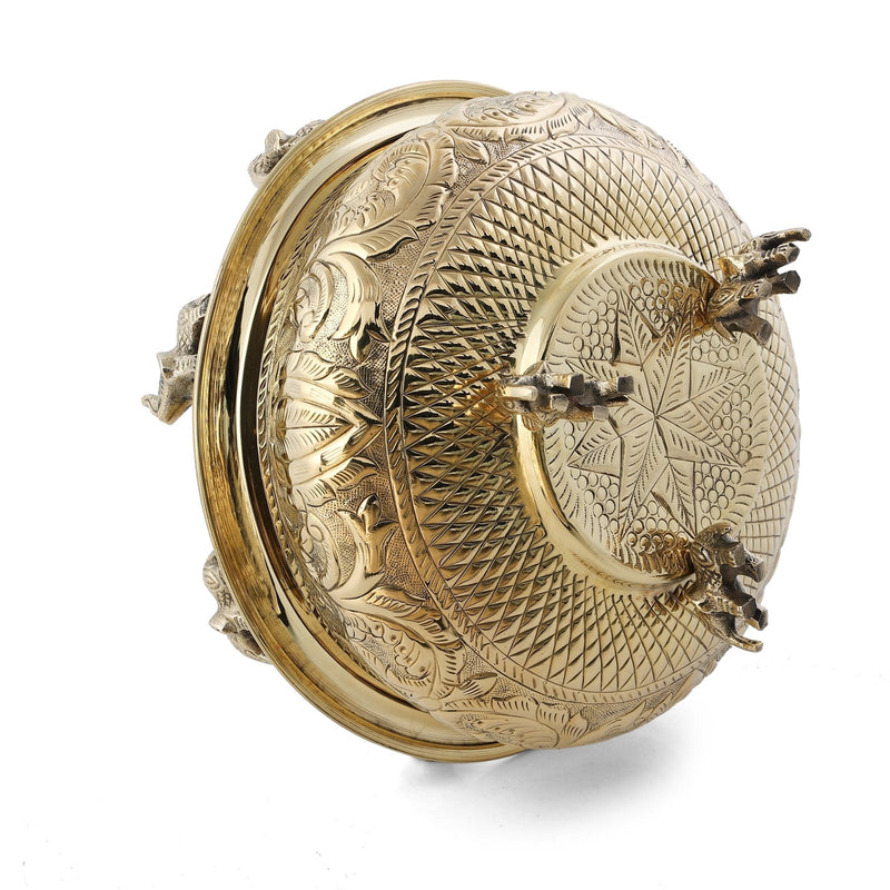 Elephant Brass Urli Bowl