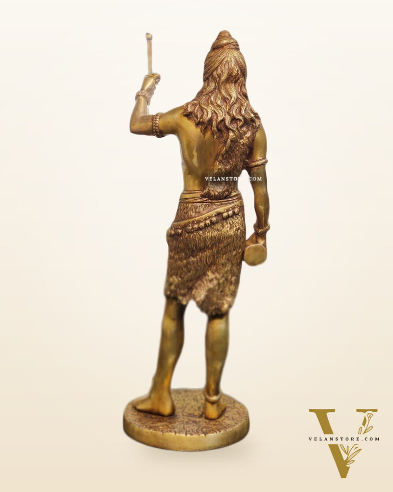 Brass Fine Quality Standing Shiva Statue | 23" Tall