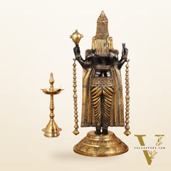 Brass Full Body Tirupati Balaji Statue - 24 Inch