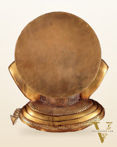 Brass Ganesha large Statue 25"
