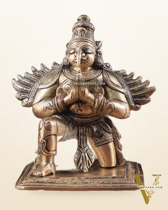 Brass Garuda Statue 5"