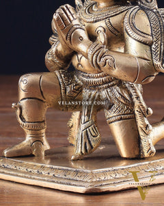 Brass Garuda Statue 5"