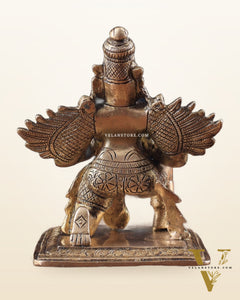 Brass Garuda Statue 5"