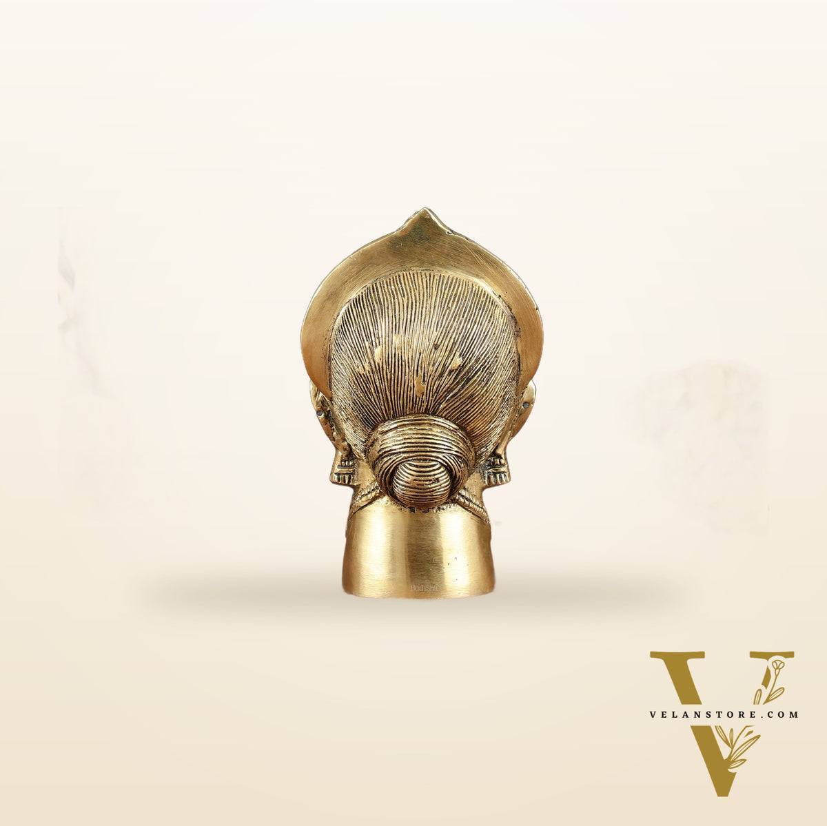 Brass Goddess Parvati Gauri Face Statue | Beautiful Features | 7