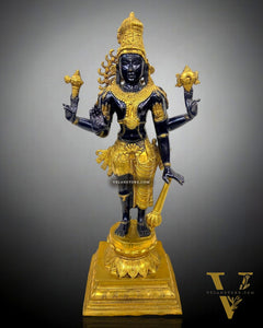 Brass Half Vishnu Half Shiva (Shankaranarayana) Statue | 21 inch