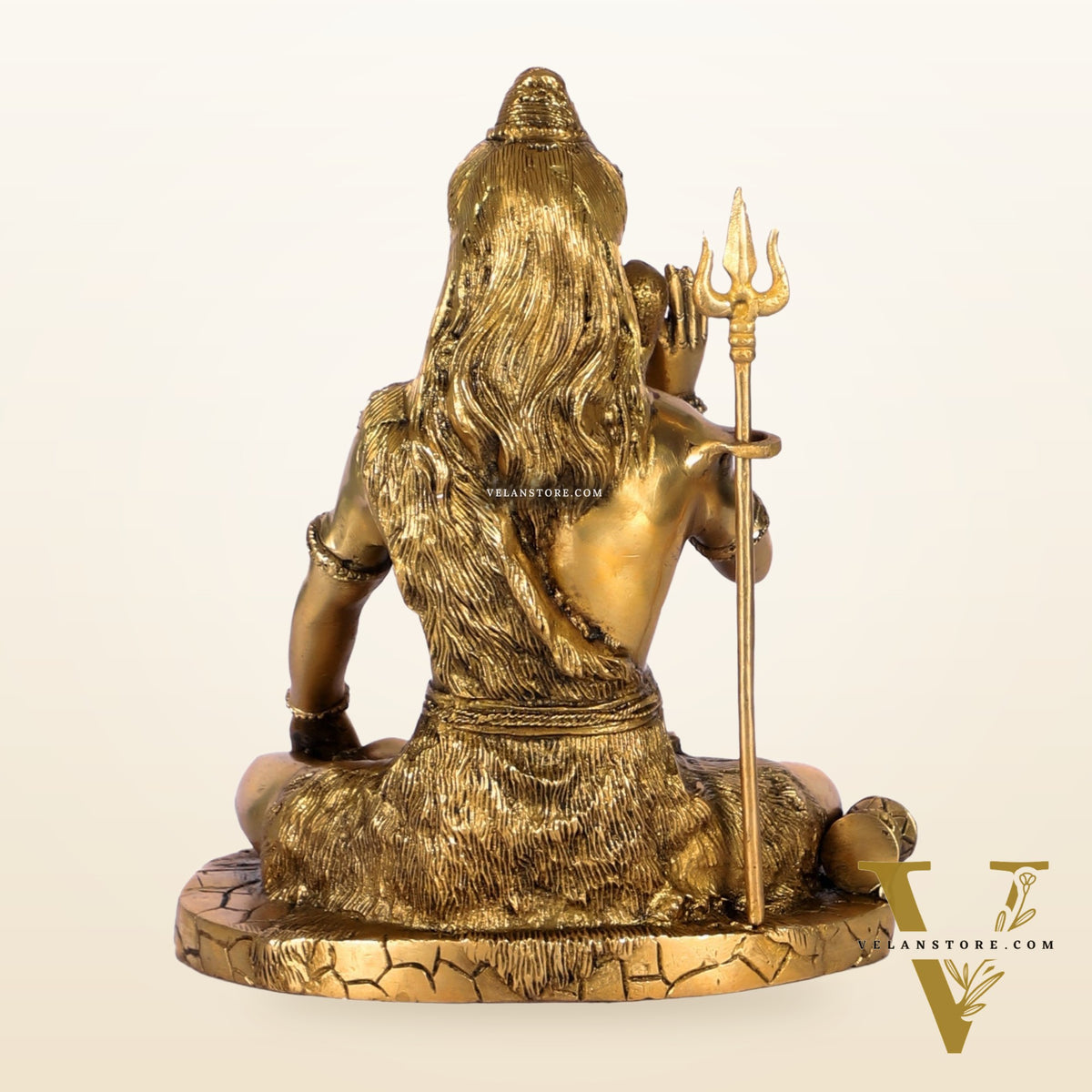Brass Handcrafted Lord Shiva Statue | 9.5"