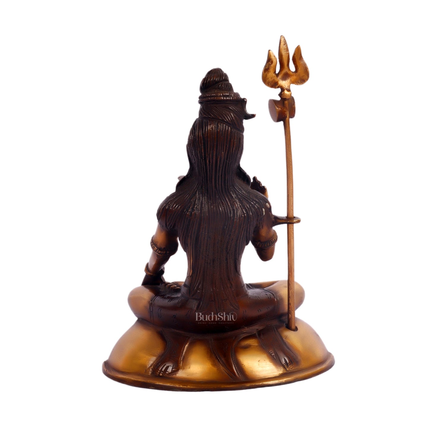 Brass Handcrafted Lord Shiva Statue | Jatadhaari Shiva | 7.5" Height