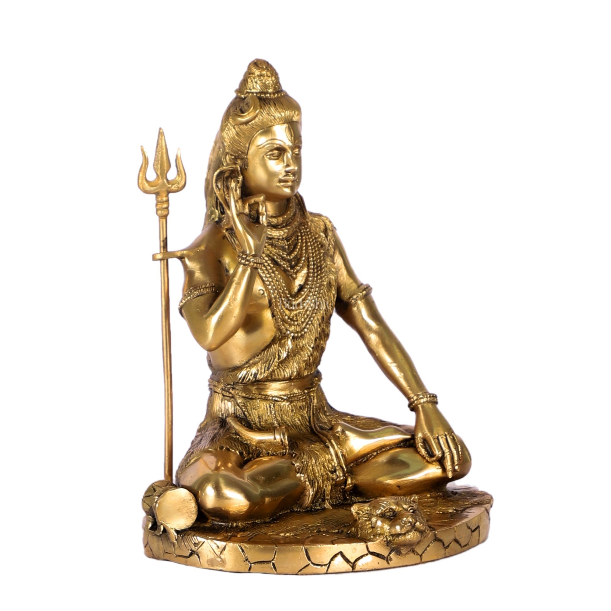 Brass Handcrafted Lord Shiva Statue | 9.5"
