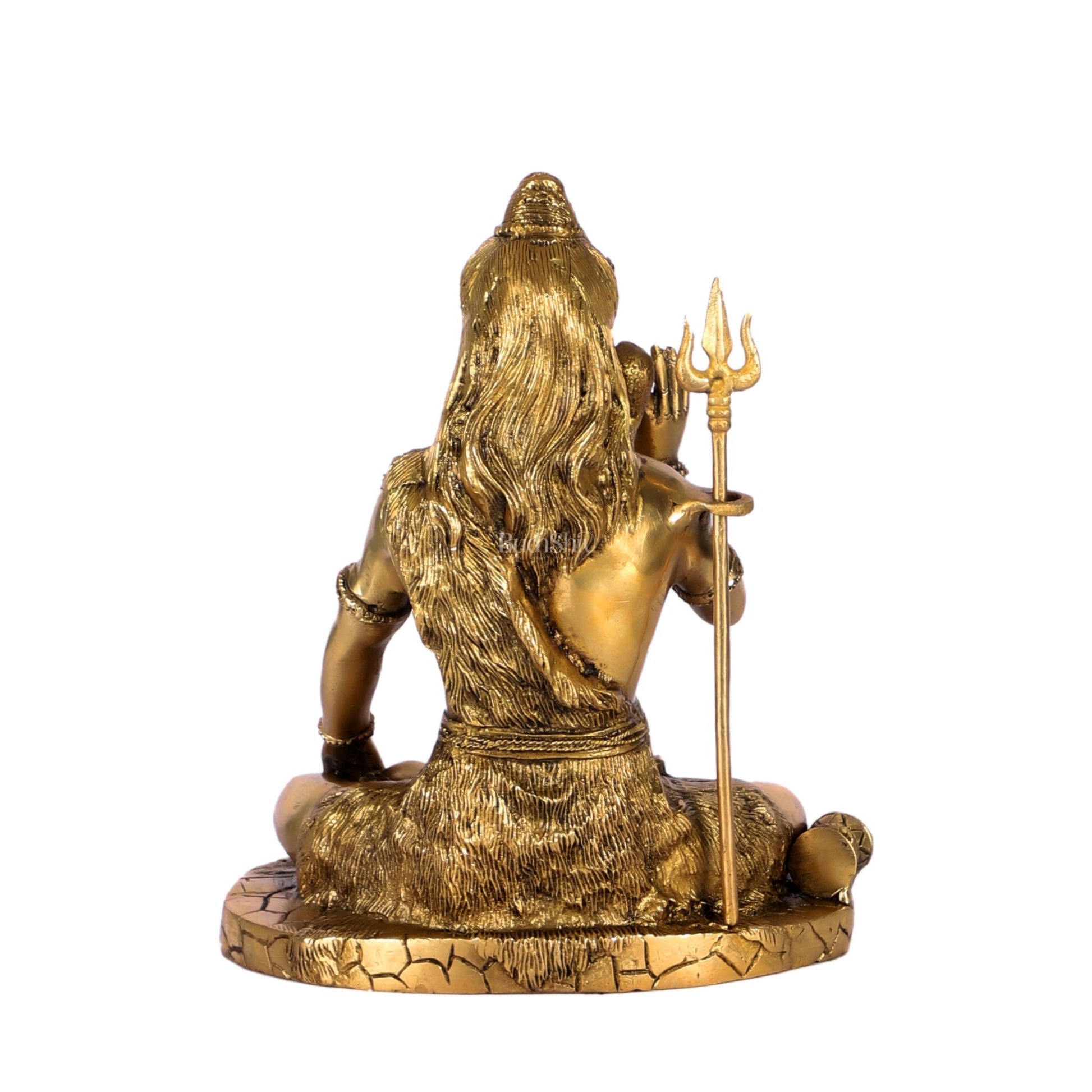 Brass Handcrafted Lord Shiva Statue | 9.5"