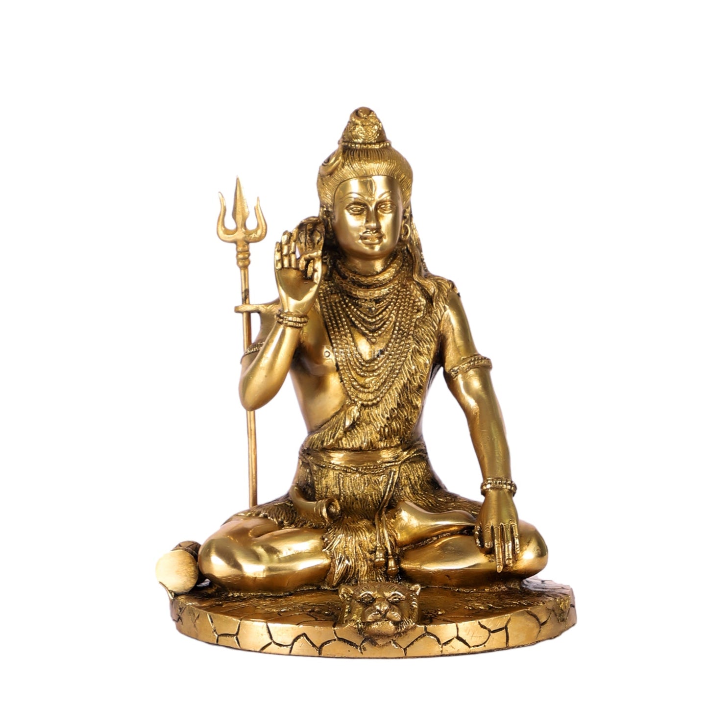 Brass Handcrafted Lord Shiva Statue | 9.5"