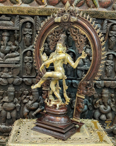 Brass Handcrafted Nataraja Statue - 26" Height
