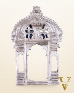 Brass Handcrafted Prabhavali silver plated hanging