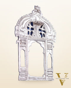 Brass Handcrafted Prabhavali silver plated hanging