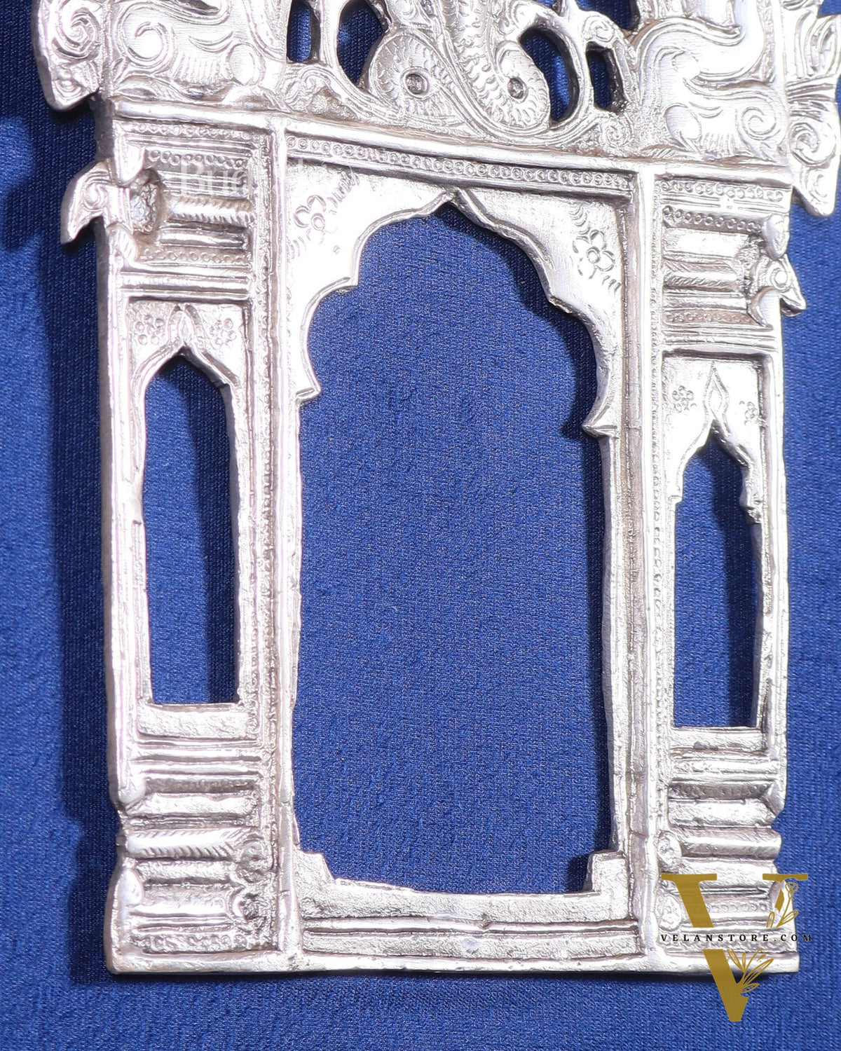 Brass Handcrafted Prabhavali silver plated hanging