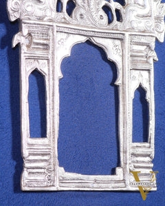 Brass Handcrafted Prabhavali silver plated hanging