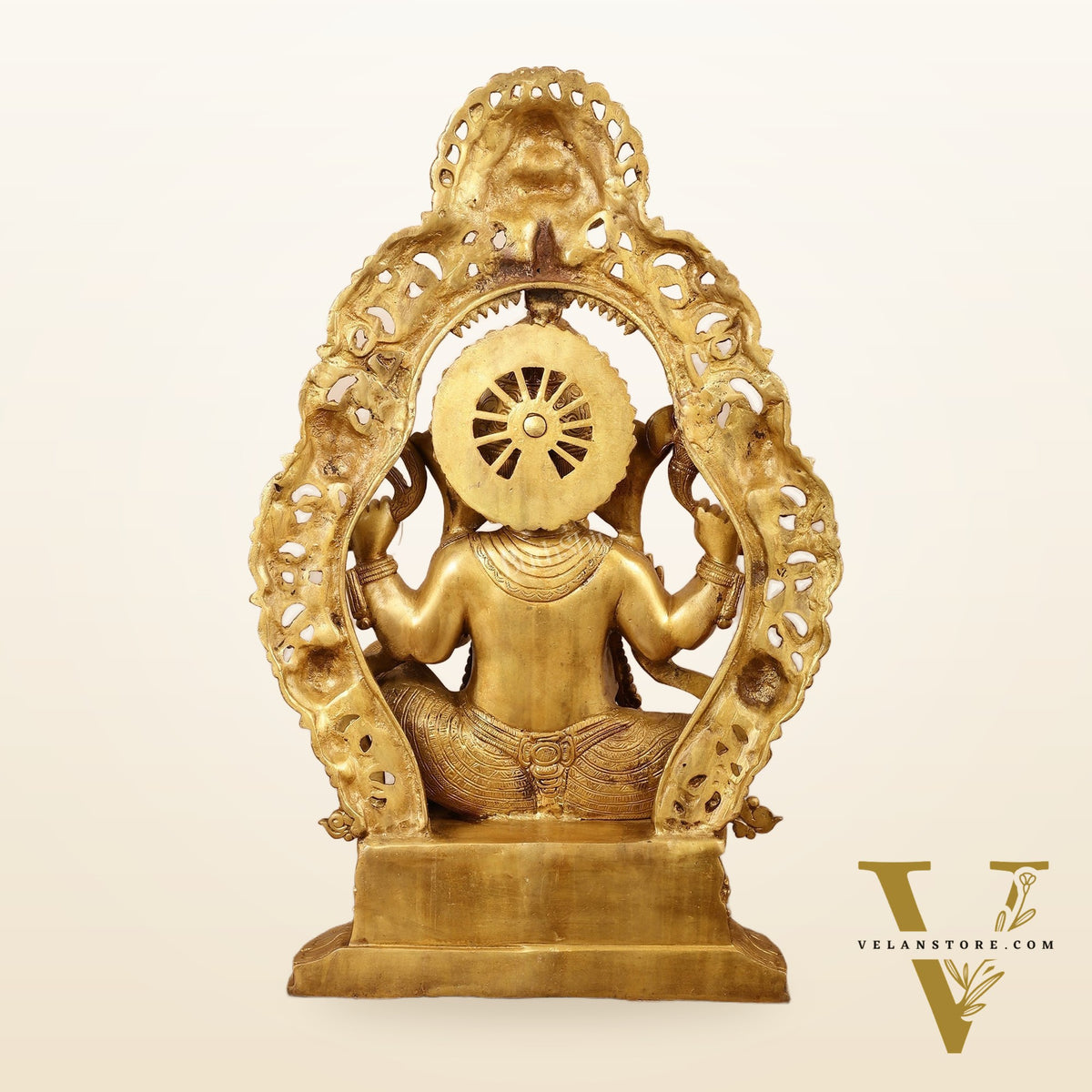 Brass Handcrafted Superfine Lord Ganesha Statue - 26 inch
