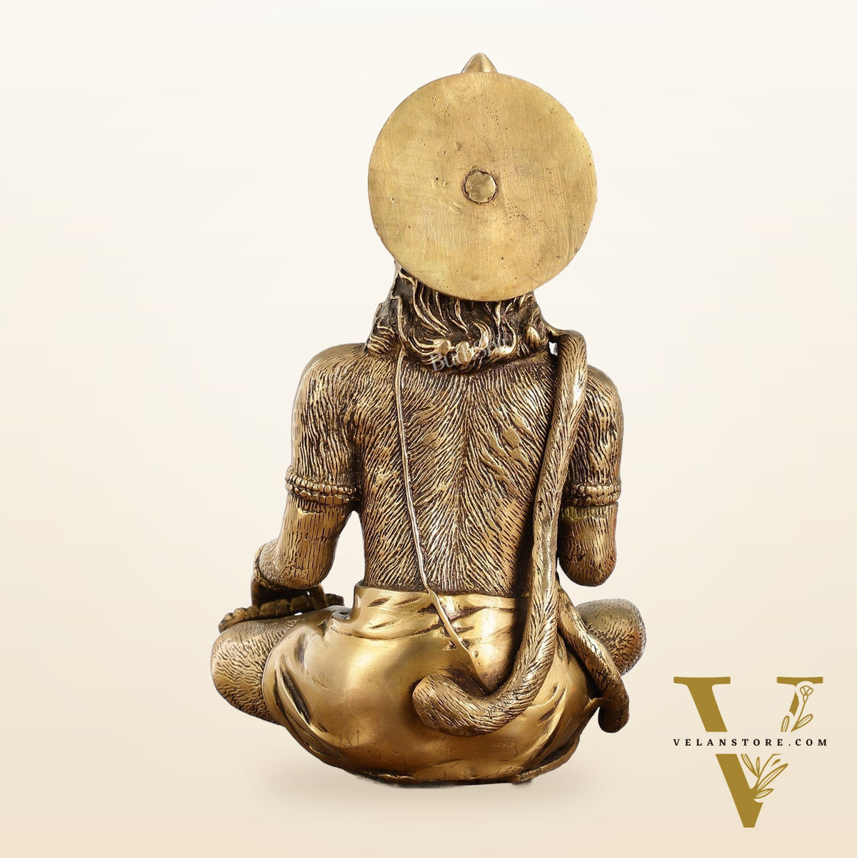 Brass Hanuman statue murti idol | 11" Height