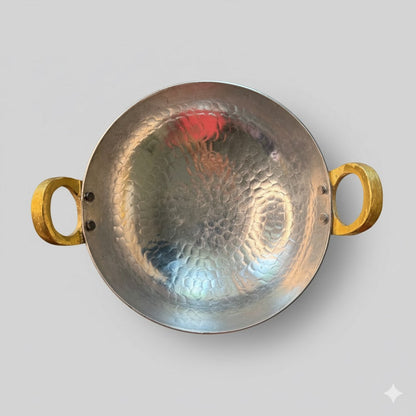 Brass Kadai without lid - Small