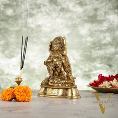 Brass Kali Ma Idol - 7 Inch