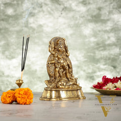 Brass Kali Ma Idol - 7 Inch