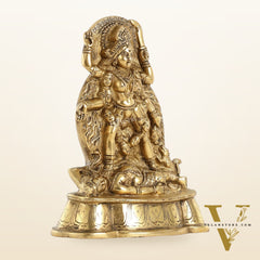 Brass Kali Ma Idol - 7 Inch