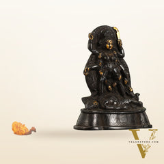 Brass Kali Ma Idol - 7 Inch