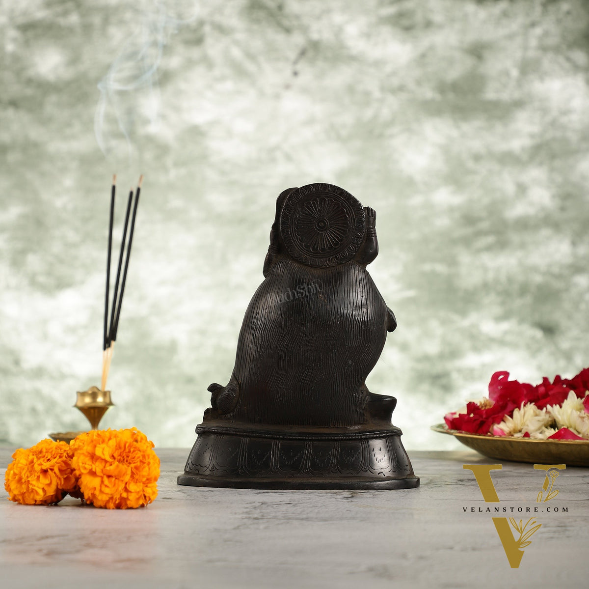 Brass Kali Ma Idol - 7 Inch