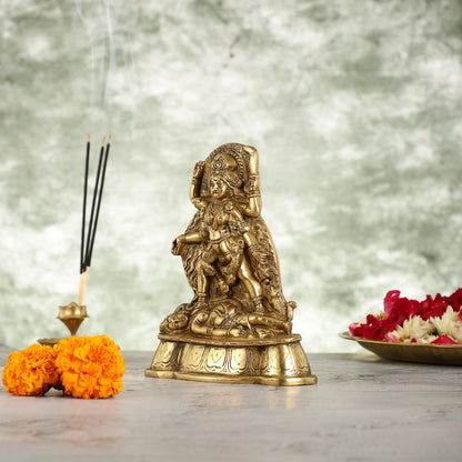 Brass Kali Ma Idol - 7 Inch