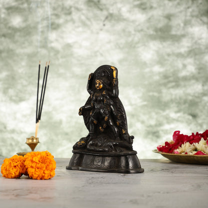 Brass Kali Ma Idol - 7 Inch