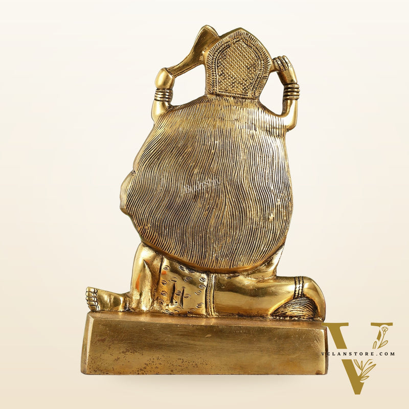 Brass Kali Ma Idol - 9.5 Inch Height