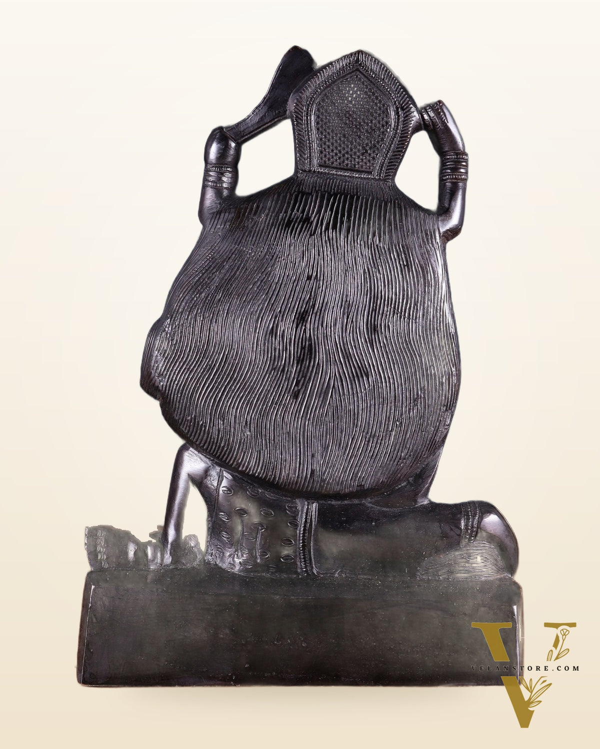 Brass Kali Ma Idol - 9.5 Inch Height