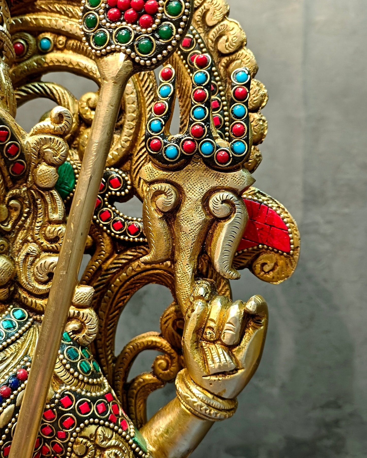 Brass Kartikeya Lord Murugun Statue 20"