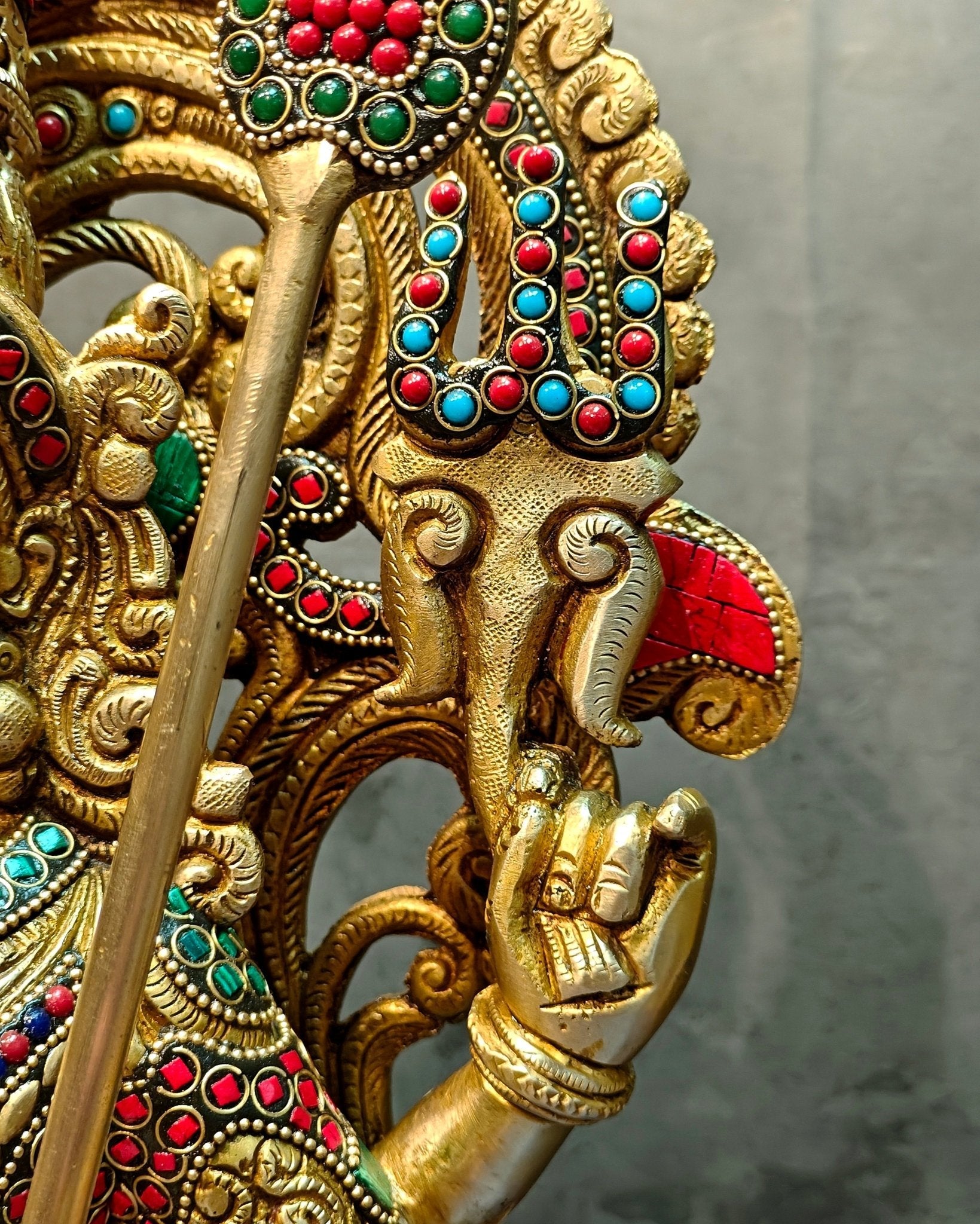 Brass Kartikeya Lord Murugun Statue 20"