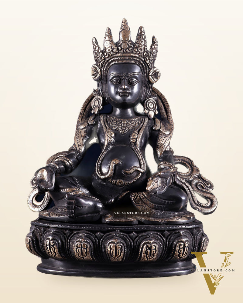 Brass Kuber Idol in Black Tone 12"