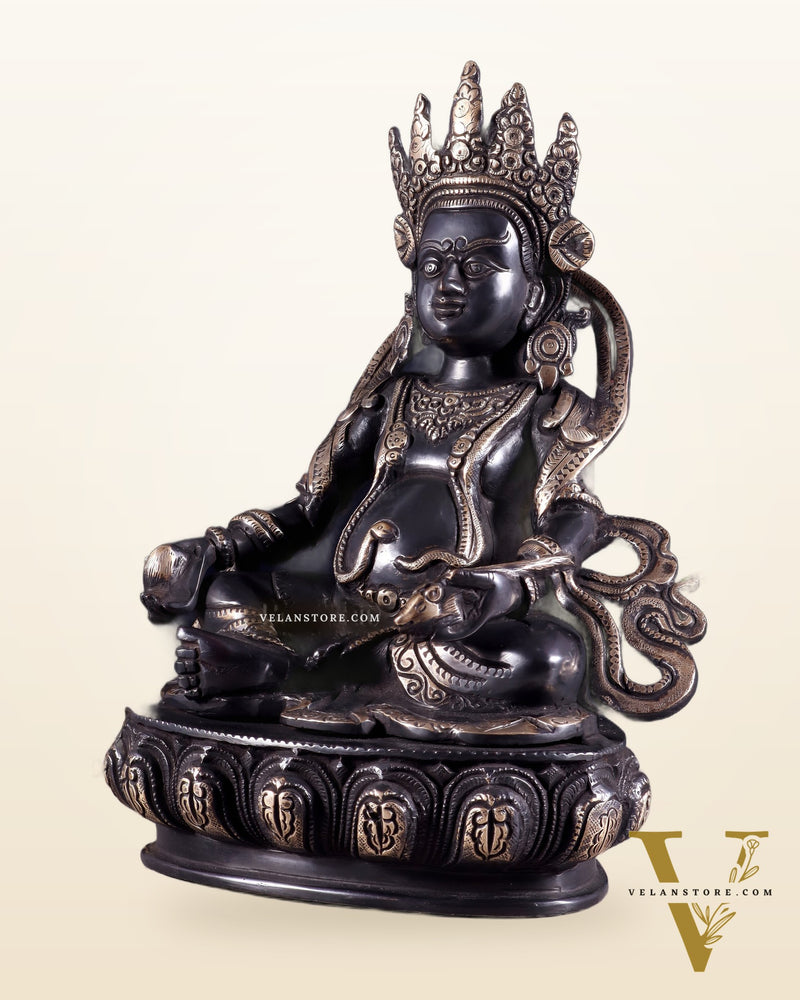 Brass Kuber Idol in Black Tone 12"