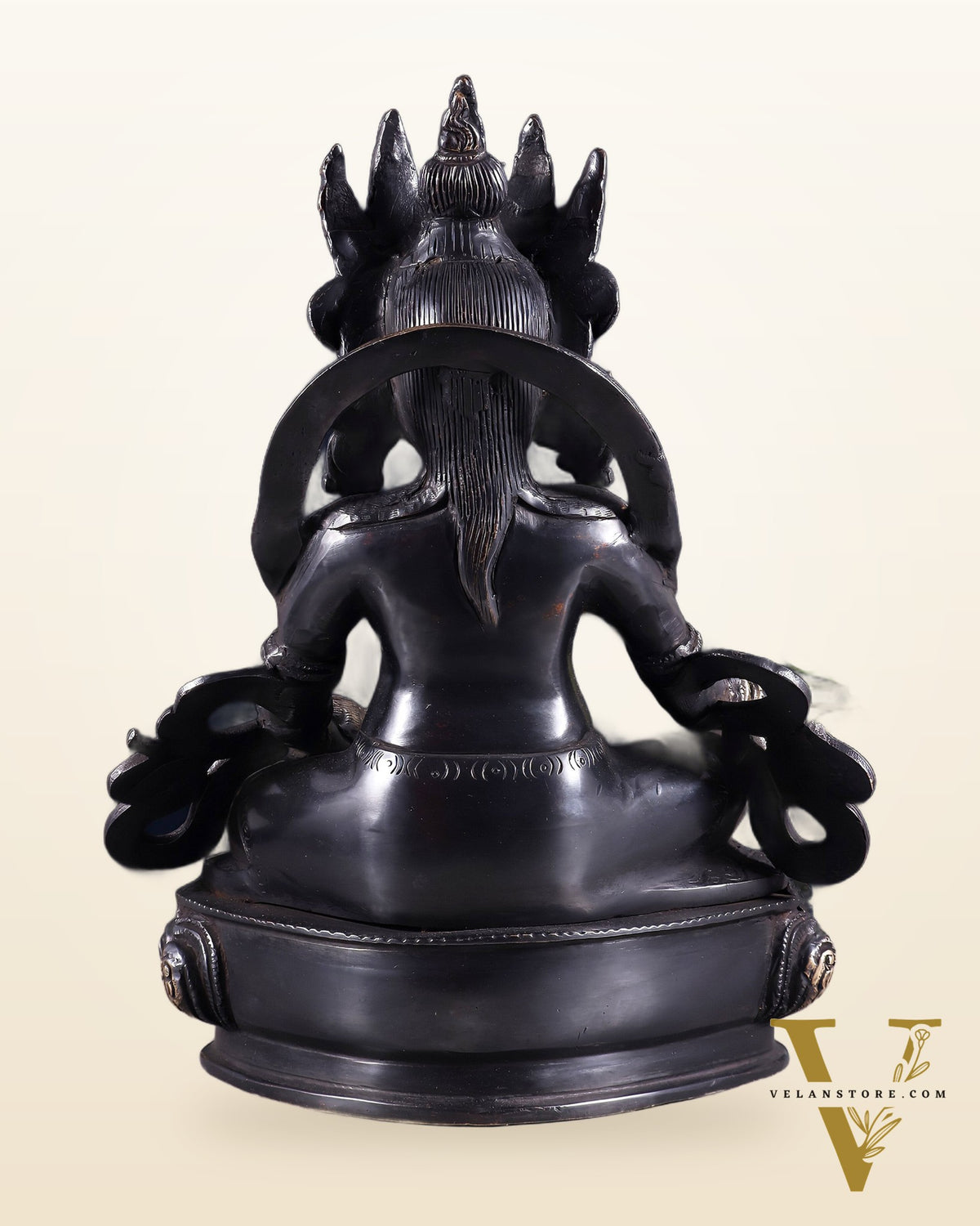 Brass Kuber Idol in Black Tone 12"