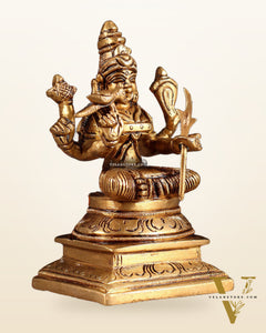 Brass Lalita Devi Idol – 4.5"