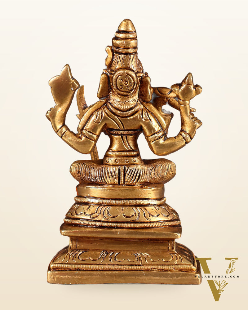 Brass Lalita Devi Idol – 4.5"