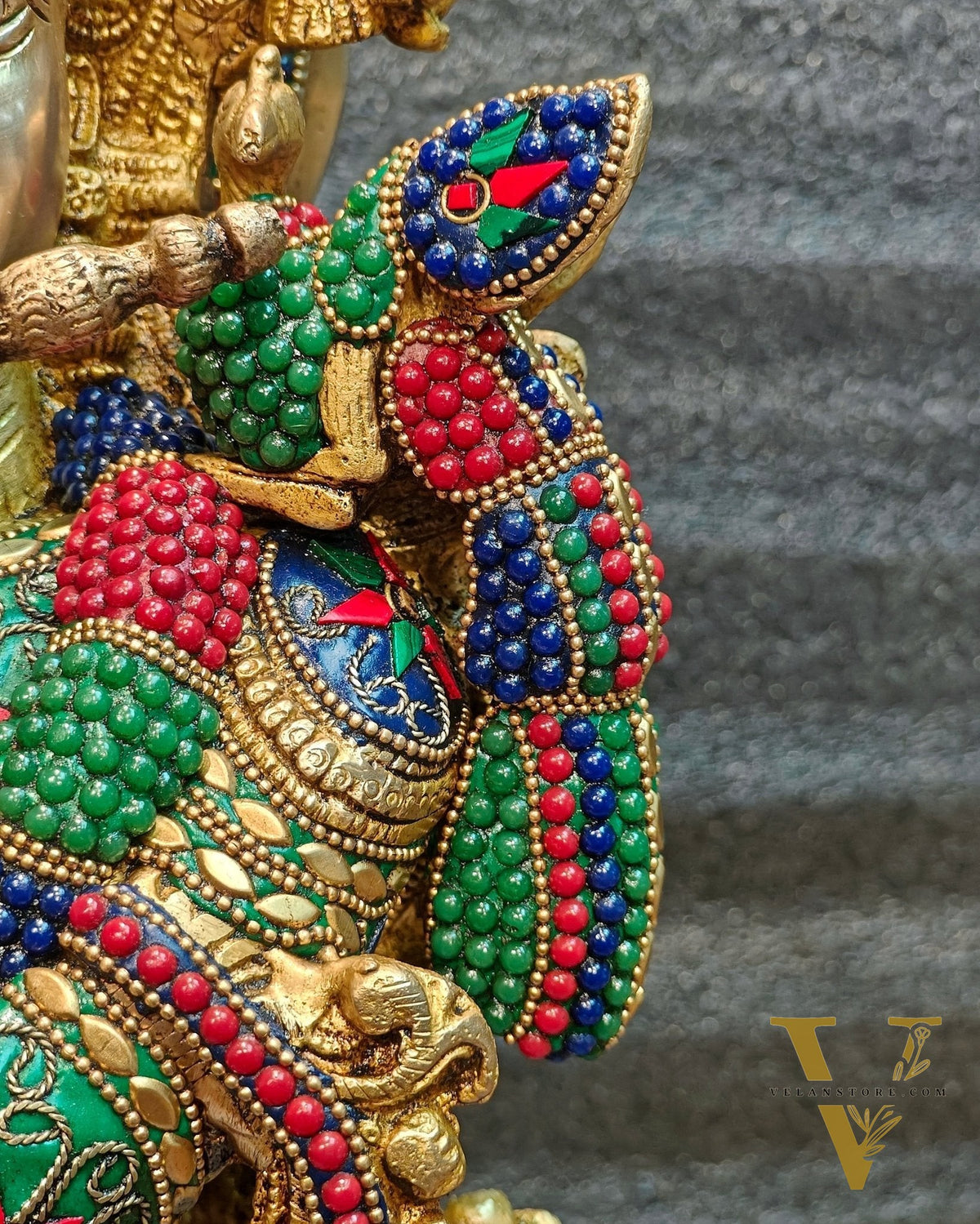 Brass large Lord Krishna Murti | 30 Inch