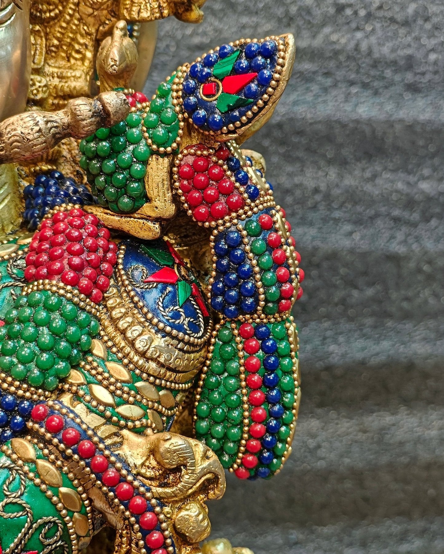 Brass large Lord Krishna Murti | 30 Inch