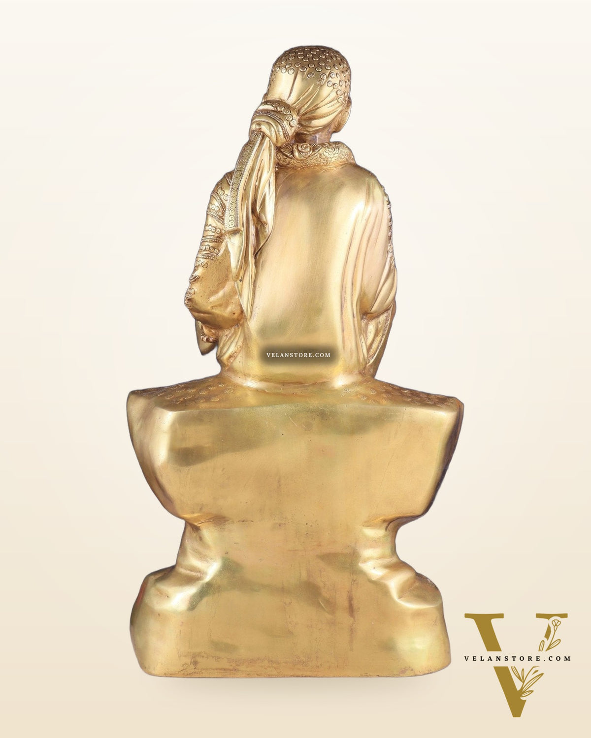 Brass large Shirdi Sai Baba Statue 24"