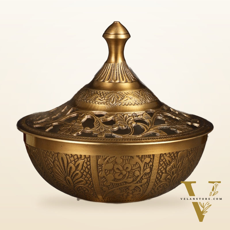 Brass Loban Daan Dhoop Daani 6"