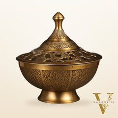 Brass Loban Daan Dhoop Daani 6"
