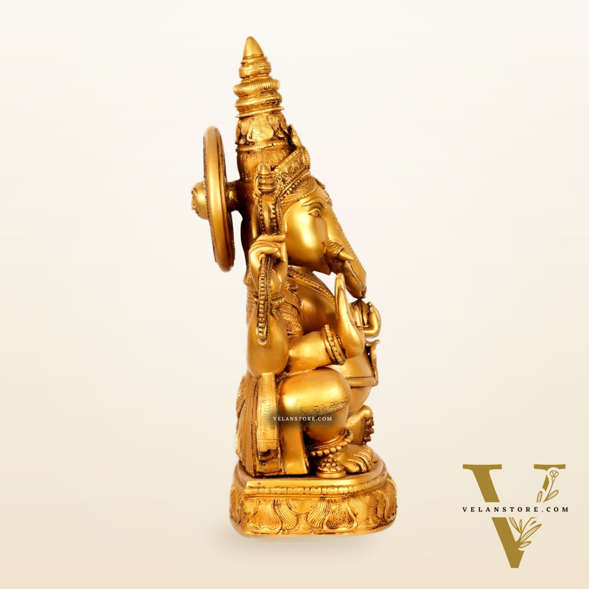 Brass Lord Ganesha Statue 20"