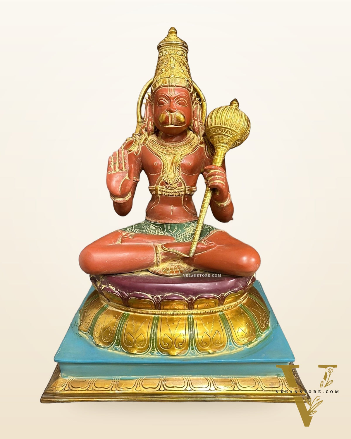 Brass Lord Hanuman Murti |18" Height