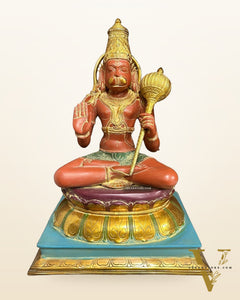 Brass Lord Hanuman Murti |18" Height
