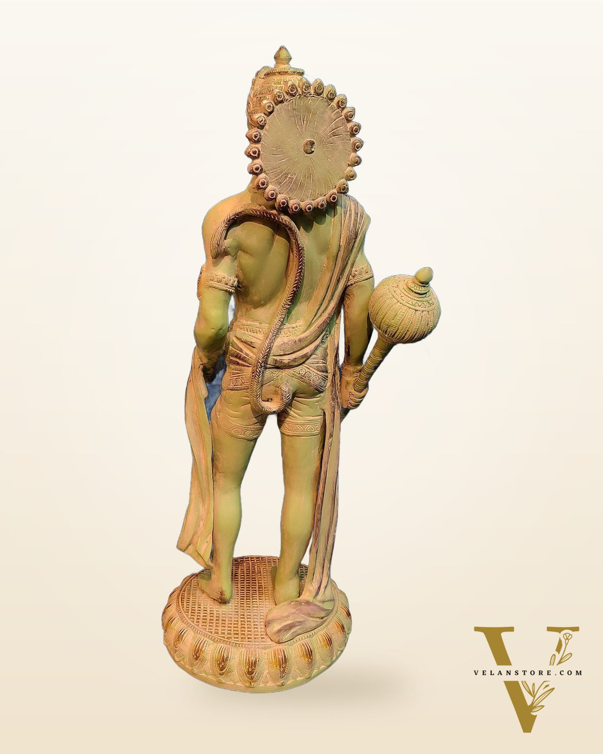 Brass Lord Hanuman Statue Stone finish 24" Height